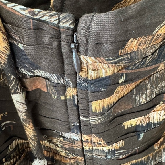 FARM RIO Shuhu Brown Sleeveless Maxi Dress - Picture 6 of 11